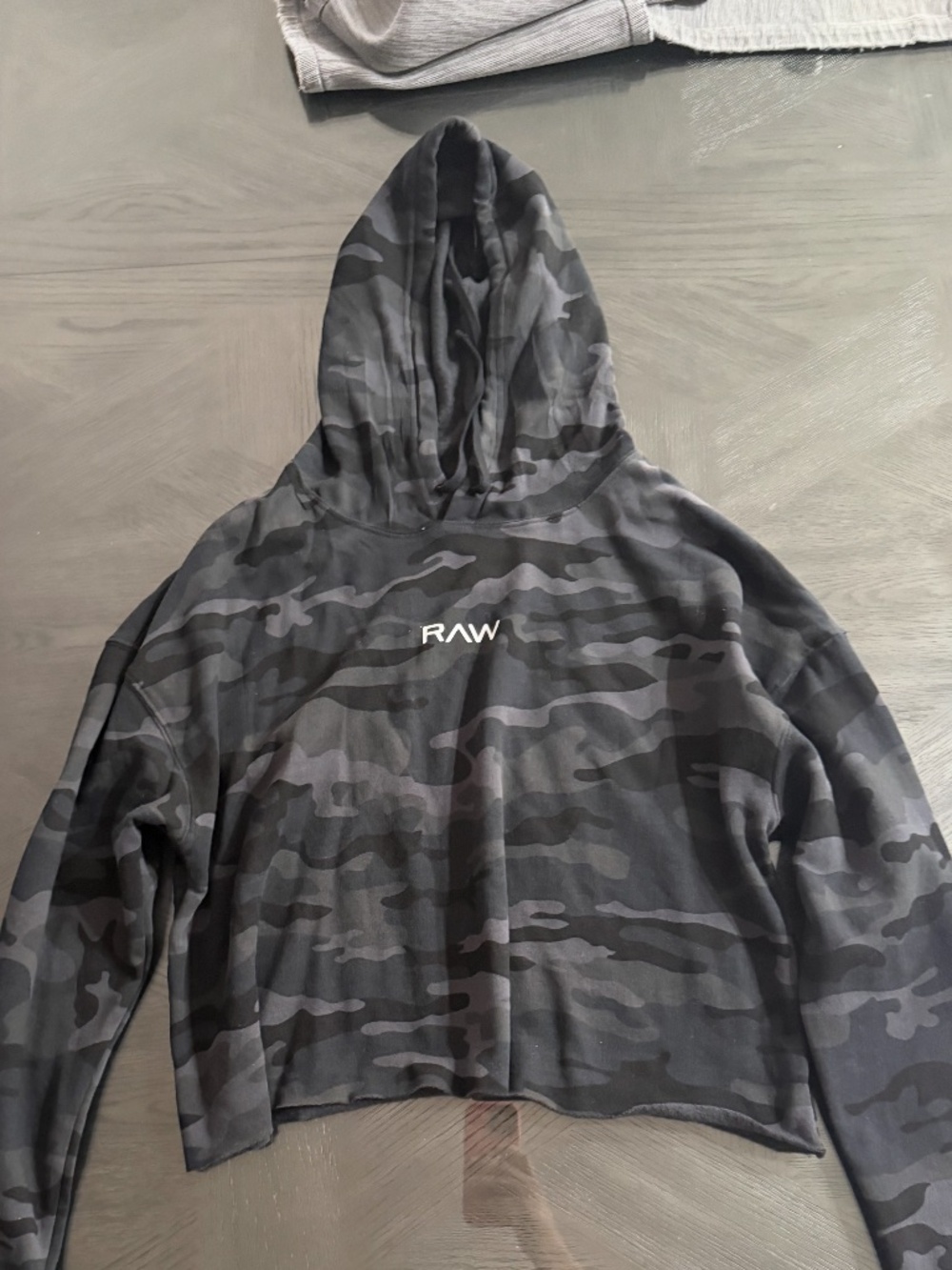 Juniors Crop Hoodie